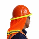 Hi-Vis Lime Polyester Mesh Neck Shade
