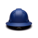 Matte White Graphite Pyramex Ridgeline Cap Style Hard Hat 4-Point Ratchet Suspension