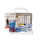 10 Person Vehicle First Aid Kit, Metal Case