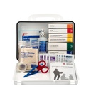 10 Person First Aid Kit, ANSI 2015 Class A (Plastic Case)