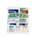 10 Person Vehicle First Aid Kit, Metal Case
