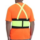 Hi-Vis Industrial Back Support Belt - Green
