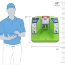 10 Person First Aid Kit, ANSI 2015 Class A (Plastic Case)