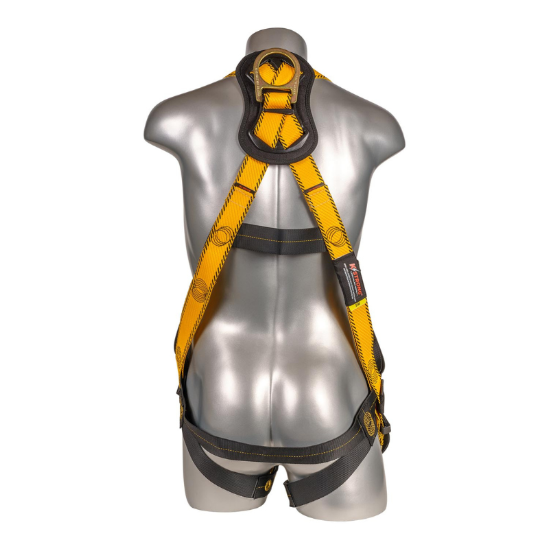 Element Arc Flash Rated 5-Point Full Body Harness, Dorsal D-ring, Front D-Ring, 2 Side D-rings, Waist Pad w/ Removable Tool Belt, Removable Back/Shoulder Pad, Mating Buckle Legs and Chest (ANSI)