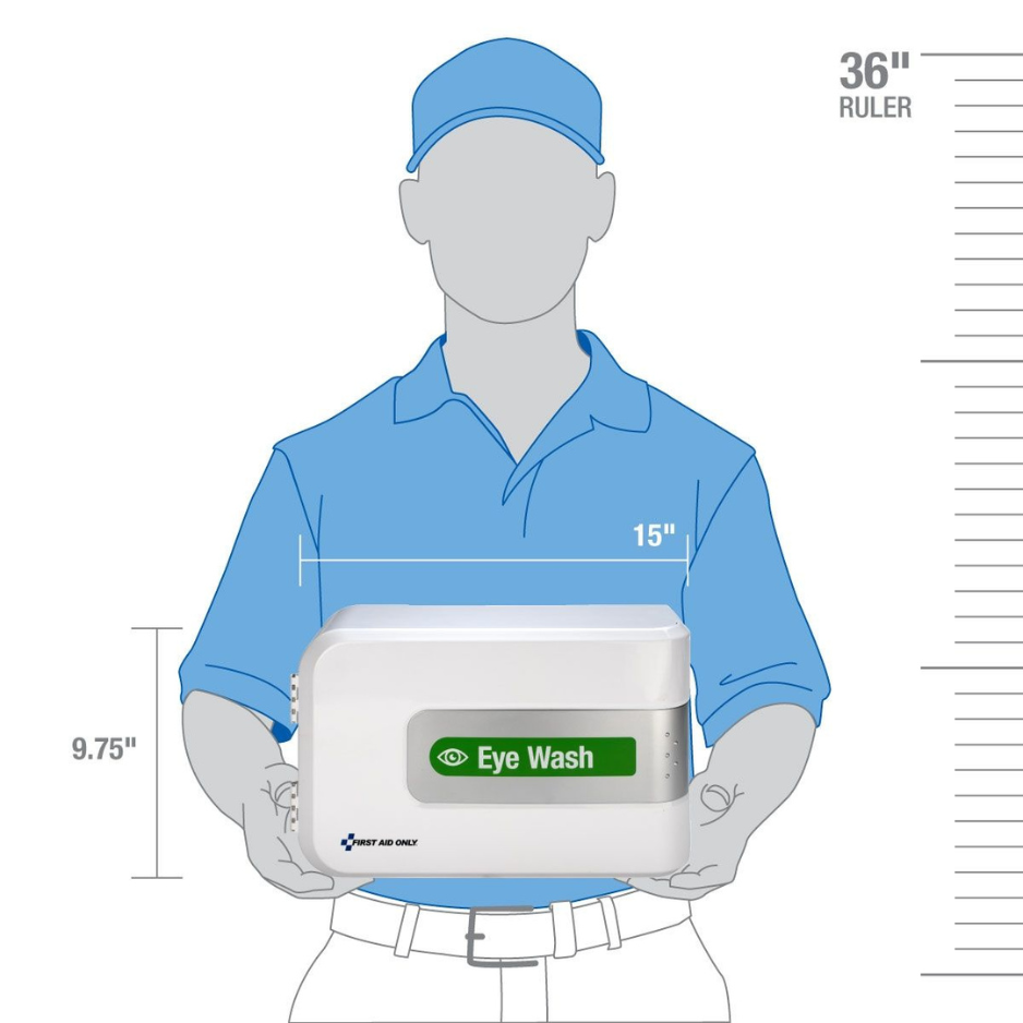 10 Person First Aid Kit, ANSI 2015 Class A (Plastic Case)
