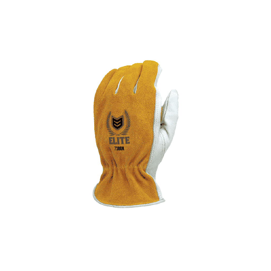 Single Pair - Cow Grain Leather Palm Glove
