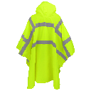 Hi Vis Rain Poncho – ANSI Class 3