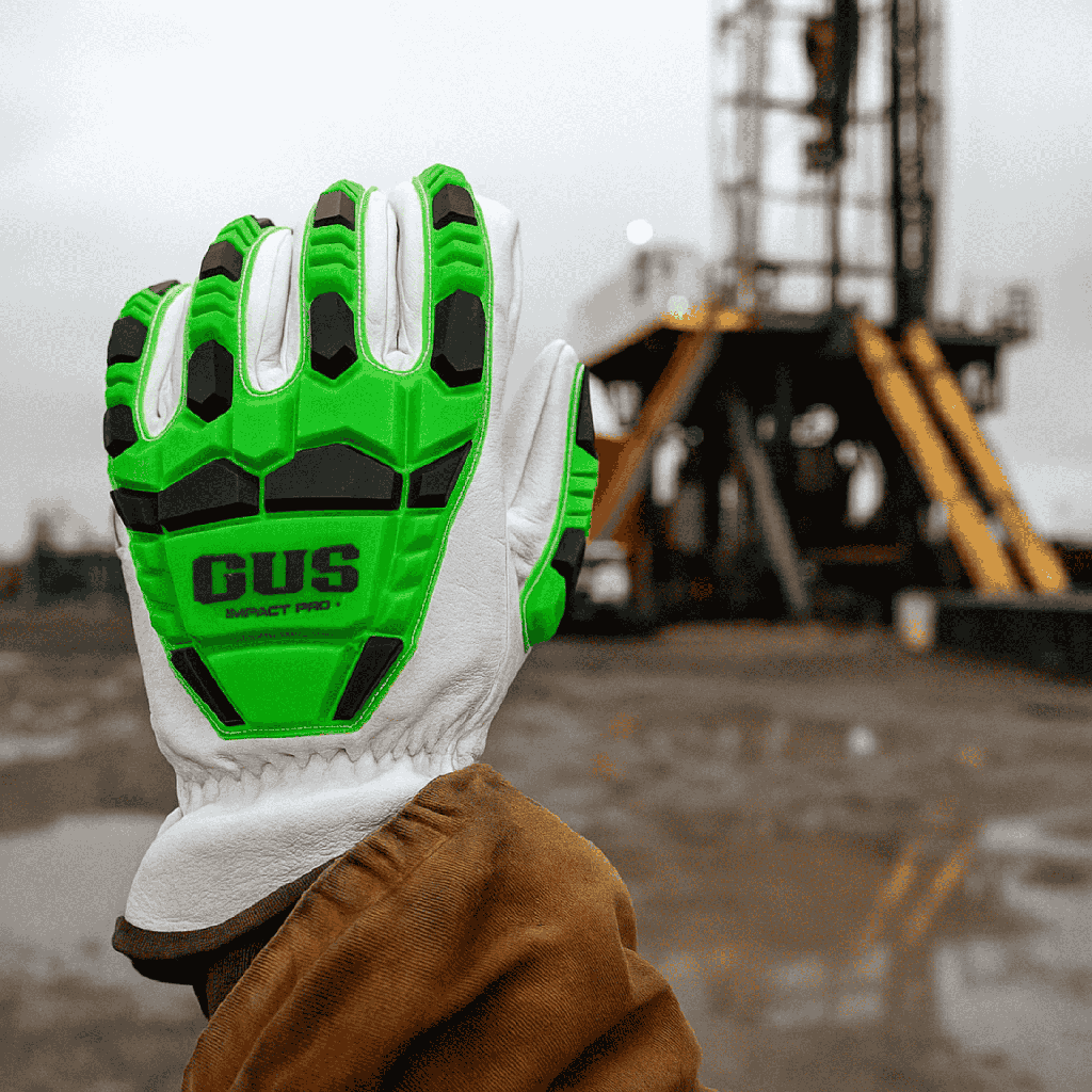 Single Pair - A6 GUS Pro Goatskin Impact Glove
