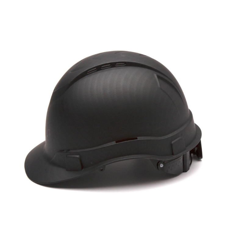 Pyramex Vented Ridgeline Cap Style Hard Hat 4-Point Ratchet Suspension