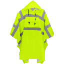 Hi Vis Rain Poncho – ANSI Class 3