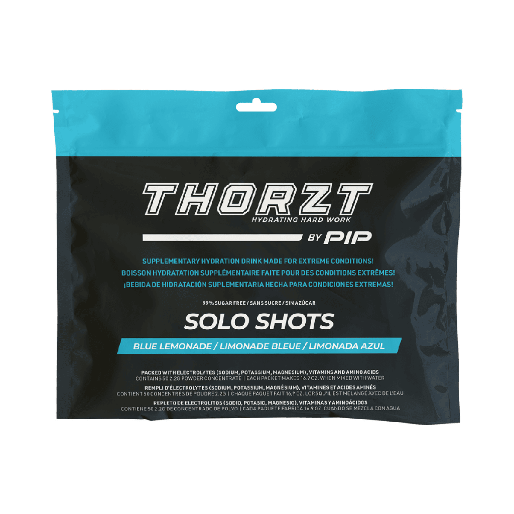 Electrolyte Packet – THORZT™ Solo Shots Blue Lemonade (50-Pack Bag)