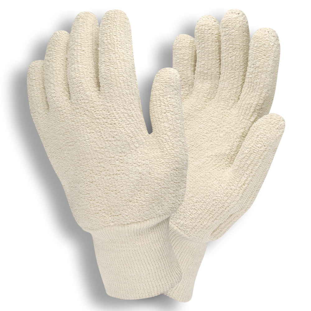 12 Pairs - 18 oz Terry Cloth Loop Out Gloves