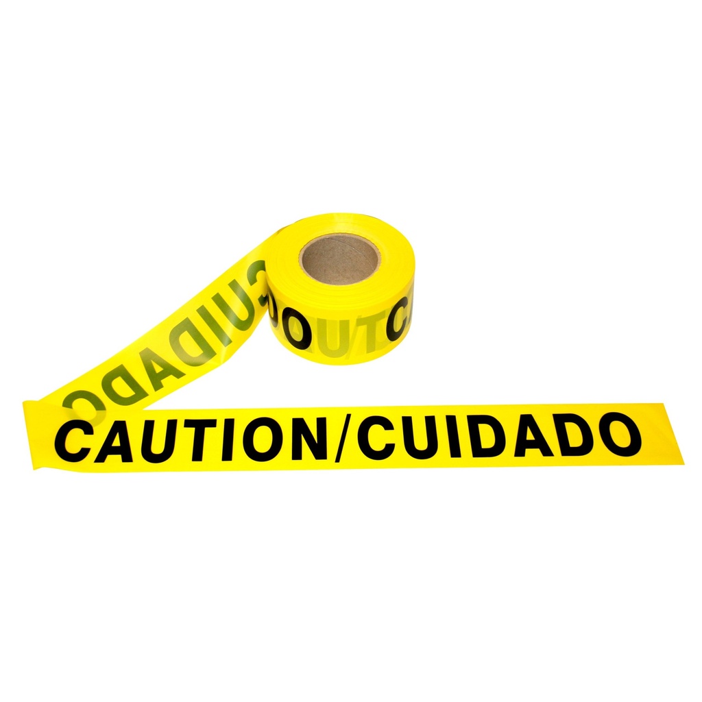 Bilingual Barricade Tape "CAUTION/CUIDADO"