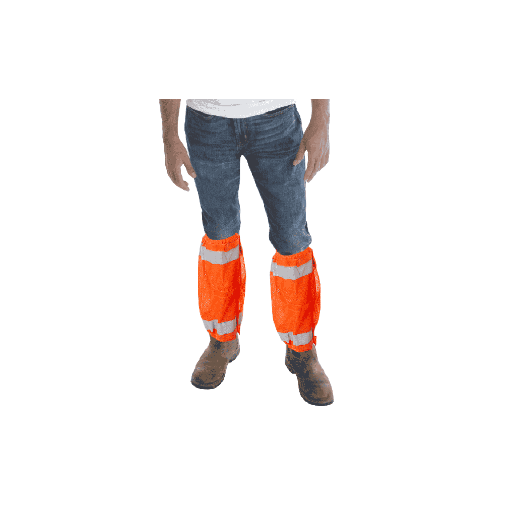 Hi Vis Orange Class E Leg Covers