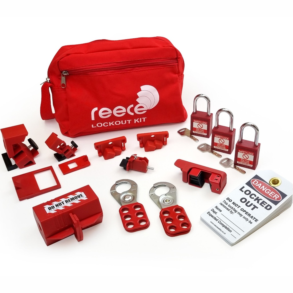  REECE Large Lockout Kit for Electricians