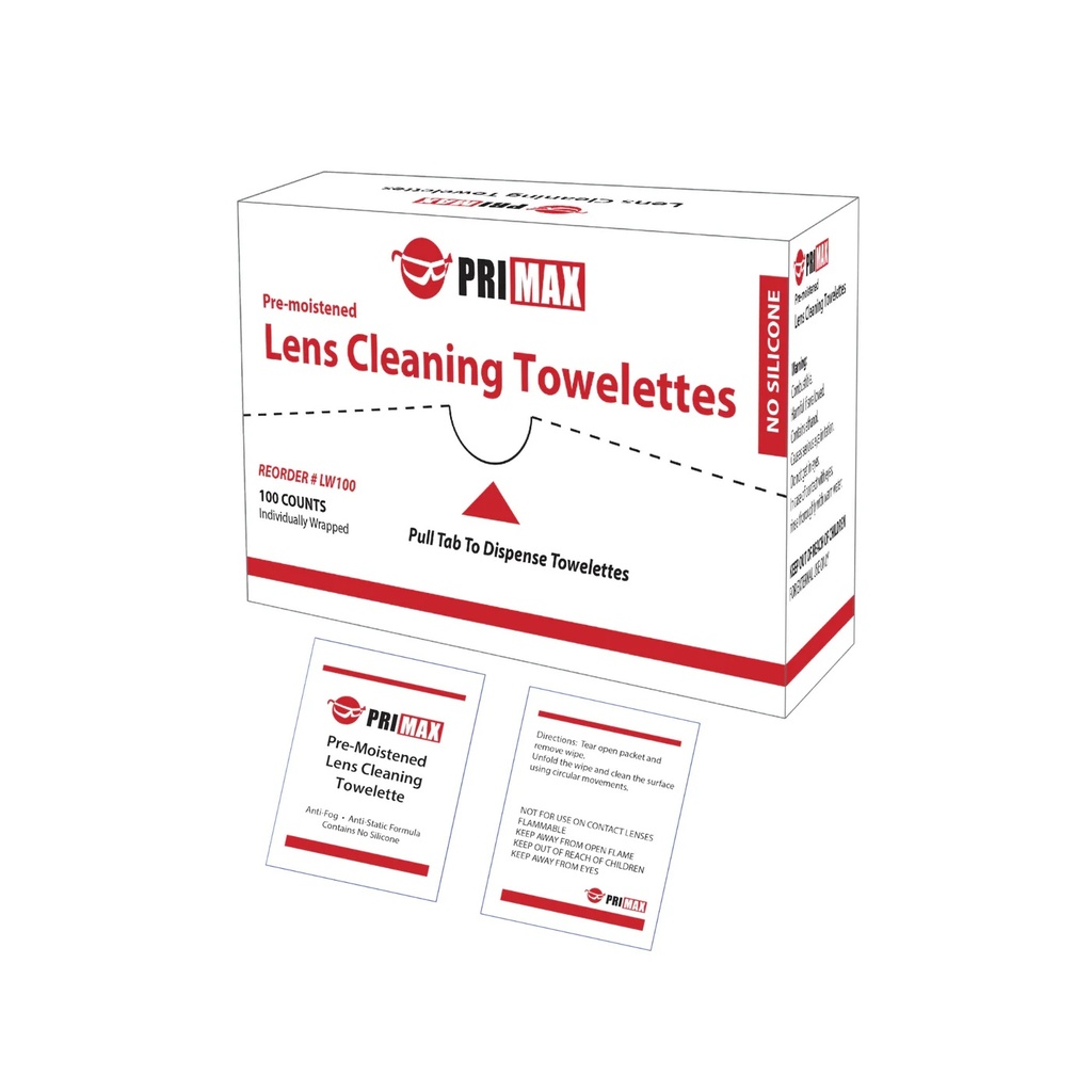 Lens Cleaning Wipe (100 Toweletes)