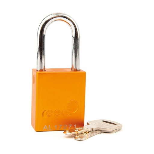 [AL38YLWK-SET] Yellow REECE Aluminum Safety Padlock KA SET