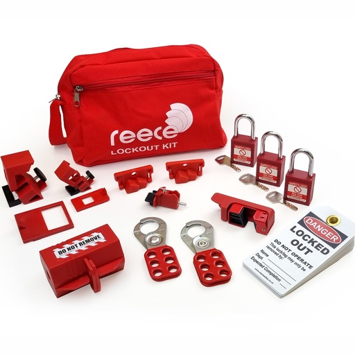[ELEC-KIT-02]  REECE Large Lockout Kit for Electricians