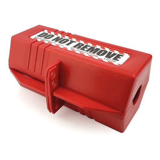 [LP770] REECE Large Plug Lockout - RED