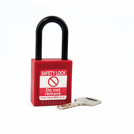 [NC38REDK-SET] Red REECE Non-Conductive Safety Padlock KA SET