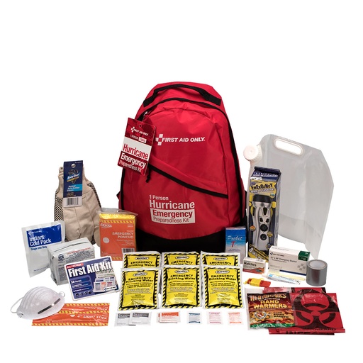 [91054] Hurricane 1-Person Survival Kit