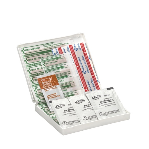 [FAO-106] Travel First Aid Kit, 17 Piece, Plastic Case