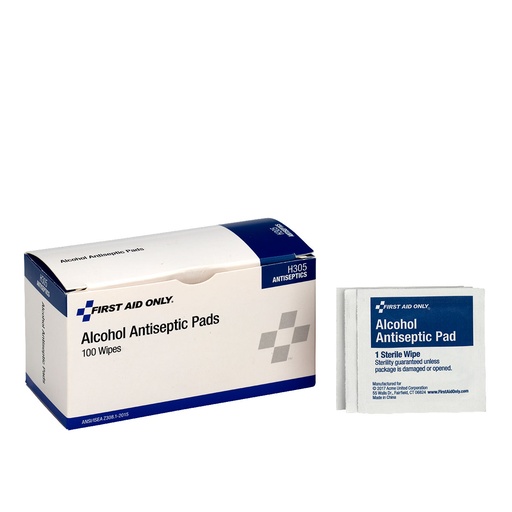 [H305-001] Alcohol Prep Pads, 100/box