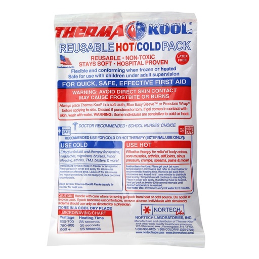 [13463-001] Reuse Hot/Cold Pack 4x6 12/pk