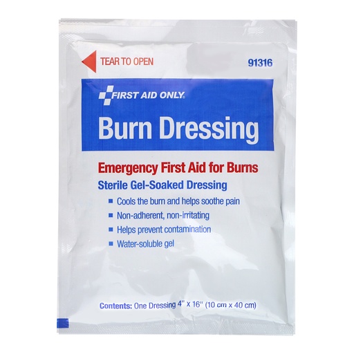 [91316] FAO Burn Dressing, 4" x 16"