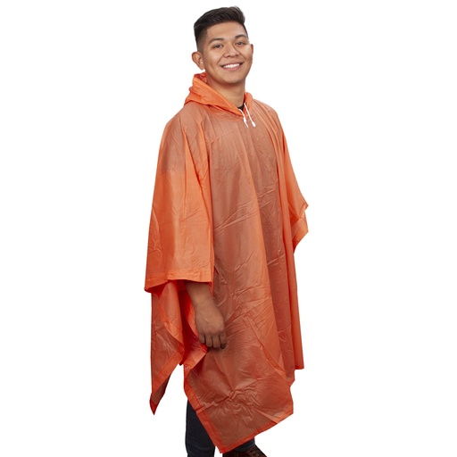 [RP10O] PVC Poncho (Orange)