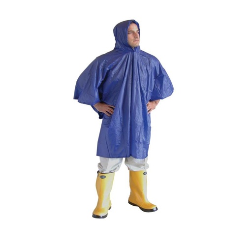 [RP10B] PVC Poncho (Blue)