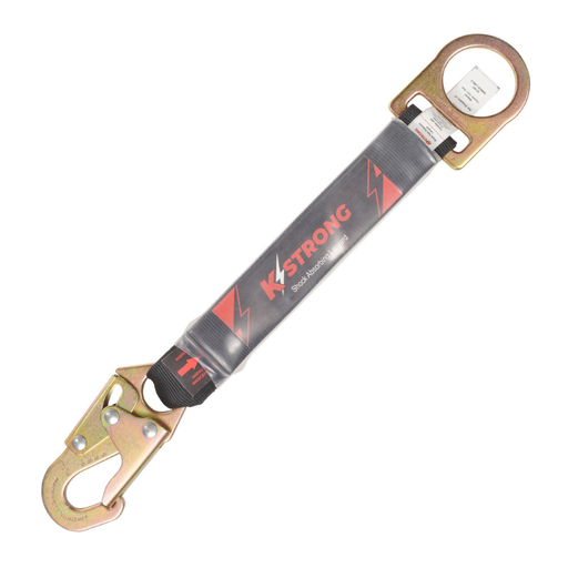 [UFZ800100] KStrong® Shock Absorber with D-ring and Snap Hook Designed for 6 ft. Maximum Freefall (ANSI)