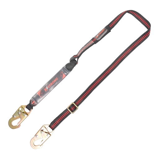 [UFL201301] 6 ft. Adjustable Clear Pack Design SAL with Snap Hooks (ANSI)