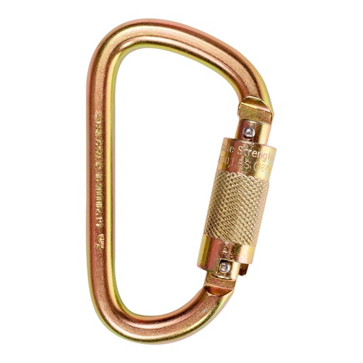 [UFC401100] Steel Carabiner with .84" gate opening