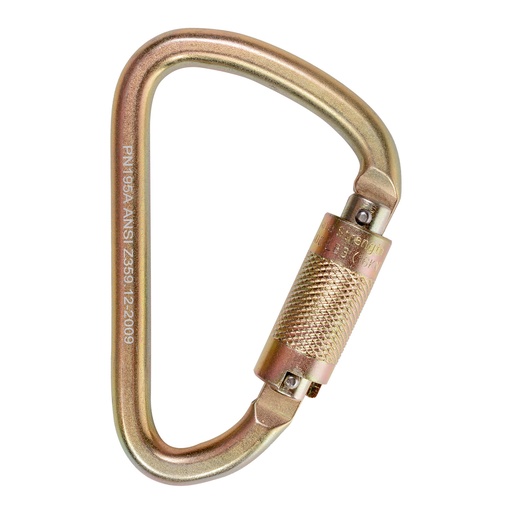 [UFC401110] Small Steel Carabiner with 1" gate opening.