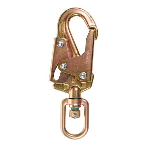 [UFC404500] Steel Swivel Snap hook with load indicator (ANSI)