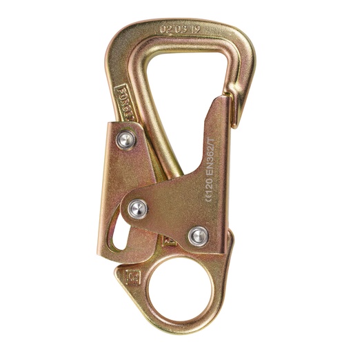 [UFC405100] Tie-back snap hook with 5000 lb. rated gate.
