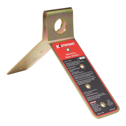 [UFA30015] Single Use Steel Roof Anchor, Raised (ANSI)
