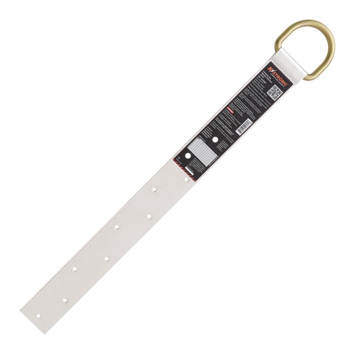 [UFA30021] Permanent Use Stainless Steel 17” Roof Anchor with 1 Forged D-ring (ANSI)