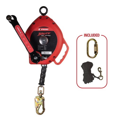 [UFS310060R] 60′ Wire Cable 3-Way Rescue Retrieval SRL-R (ANSI)