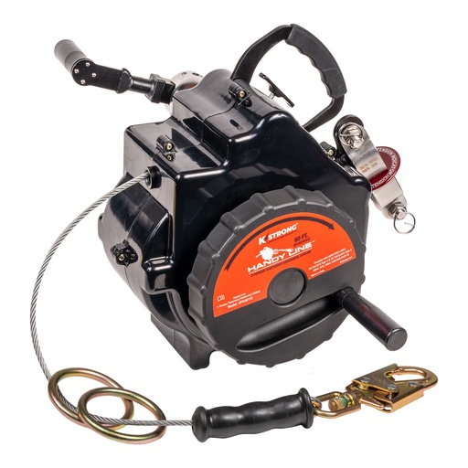 [UFA40110] 60 ft. Adjustable 2-Person Capacity Temporary Horizontal Lifeline System (ANSI)