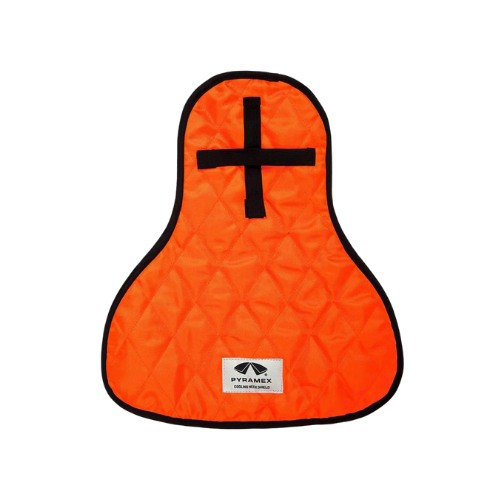 [CNS140] Cooling Hard Hat Pad and Neck Shade - Hi Vis Orange