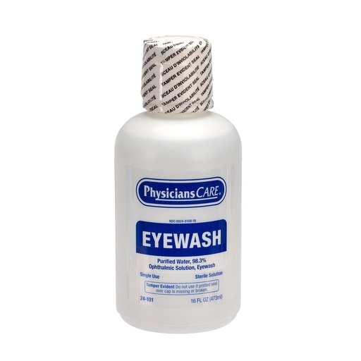 [500-24-101] 16 oz. Screw Cap Eyewash Bottle
