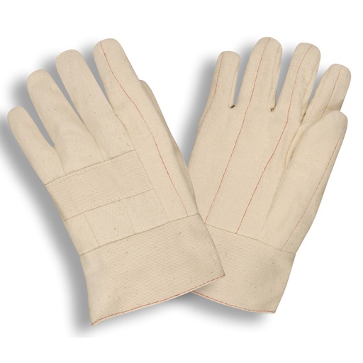 [8730B] 12 Pairs - Hot Mill Glove, Burlap Lined, 30 oz