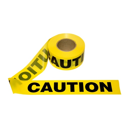 [T15101_Tape] 1.5 Mil Barricade Tape "CAUTION"