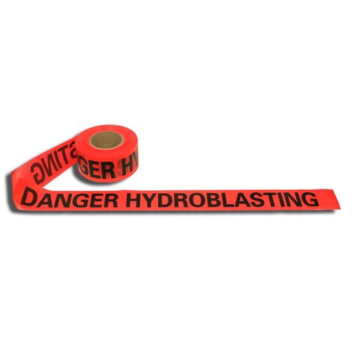[T20214] Barricade Tape "DANGER HYDROBLASTING"
