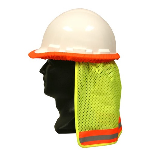 [VNS101] Hi-Vis Lime Polyester Mesh Neck Shade